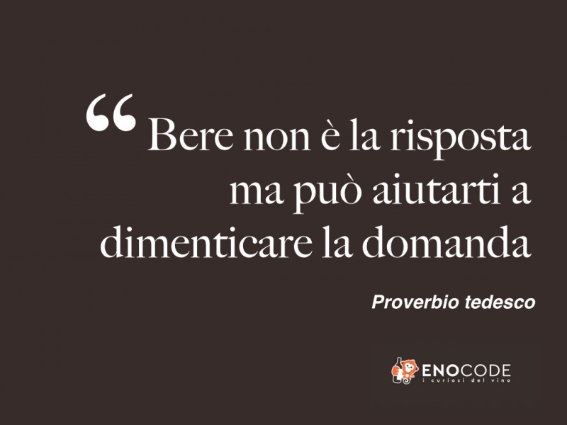 Proverbio tedesco 