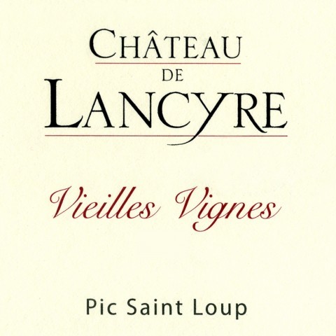 PIC SAINT LOUP VIEILLES VIGNES 2015 CHATEAU DE LANCYRE