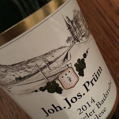 RIESLING SPÄTLESE BERNKASTELER BADSTUBE 2014 J.J. PRUM – MOSEL