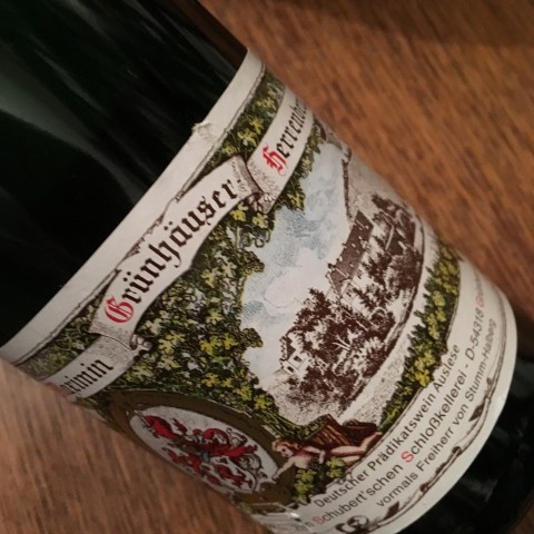 RIESLING AUSLESE HERRENBERG 2015 VON SCHUBERT – MOSEL (RUWER)