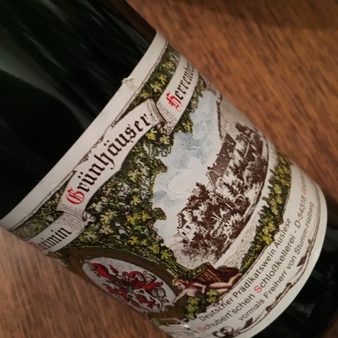 RIESLING AUSLESE HERRENBERG 2015 VON SCHUBERT – MOSEL (RUWER)