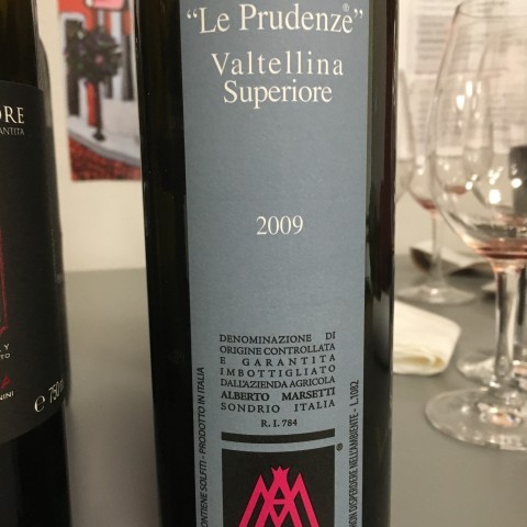 GRUMELLO VALTELLINA SUPERIORE LE PRUDENZE 2009 ALBERTO MARSETTI