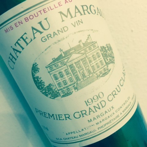 GRAND VIN 1ER GCC 1990 CHATEAU MARGAUX